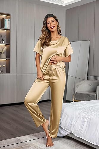 Silk Pj  Set For Women