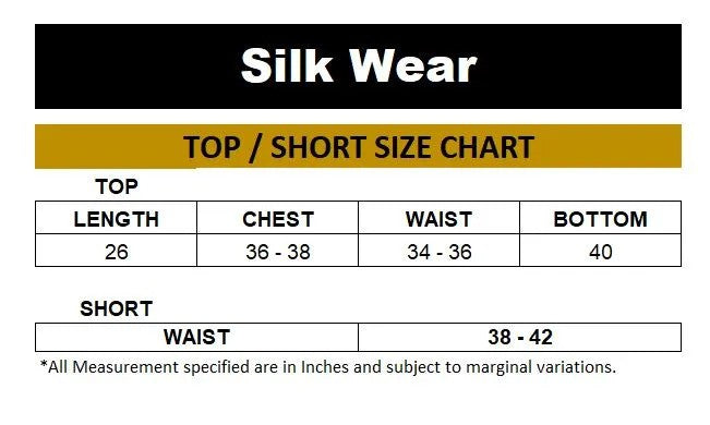 Satin Cami and Short Set For Women